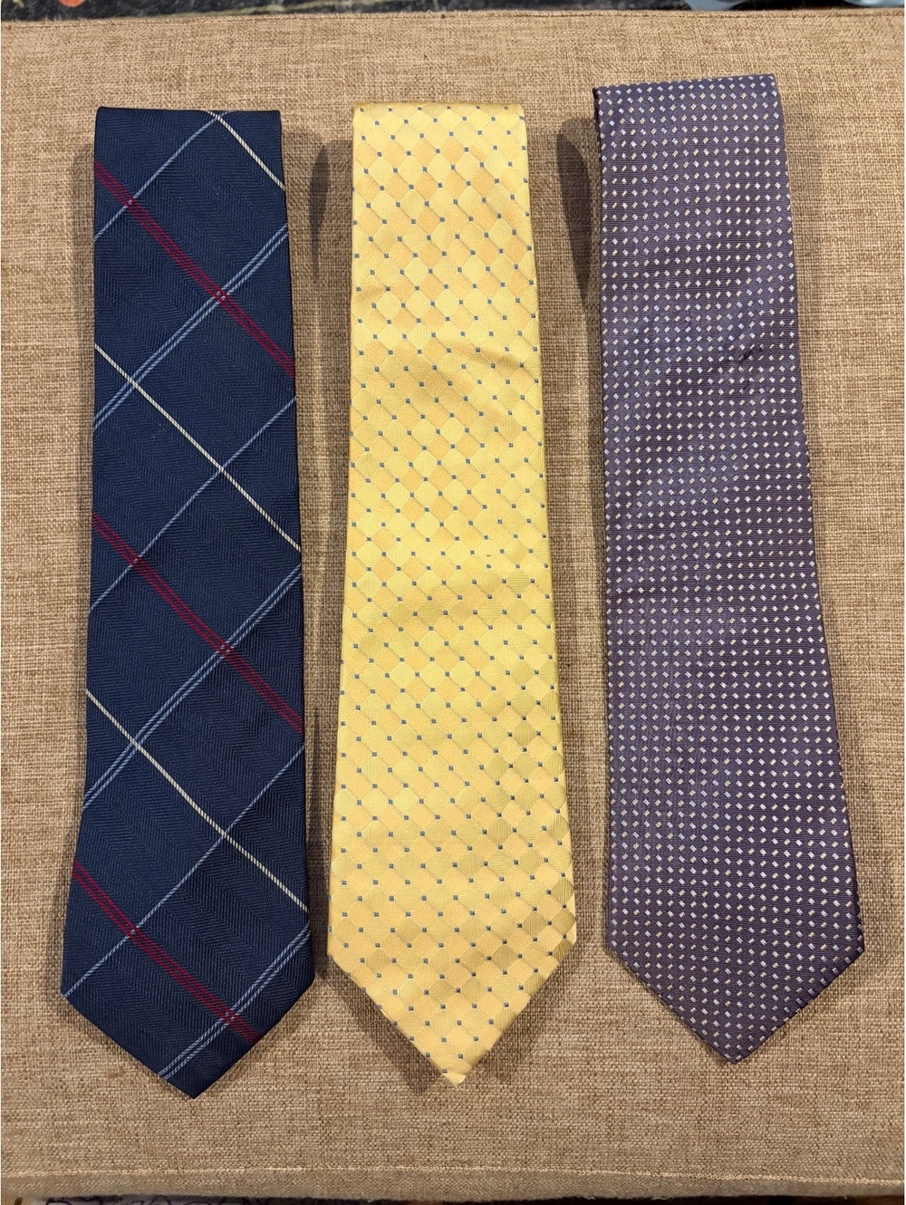 Vintage 1990’s Tommy Hilfiger 100% Silk Ties - Lot of 3